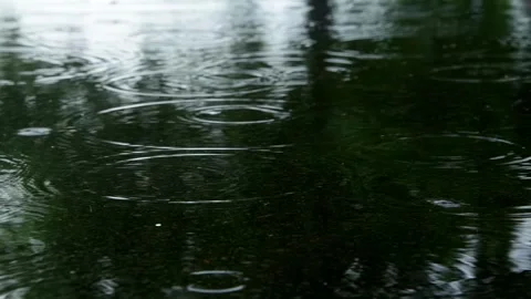 BouncingRainDrops 動画素材 253129601