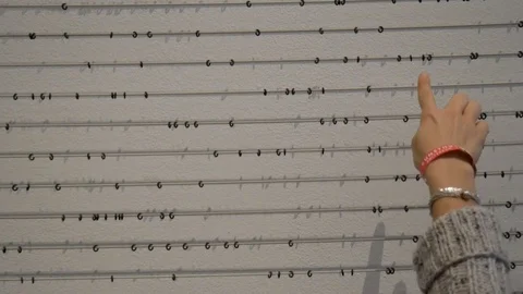 Bouncy Rings Video stock 124256178