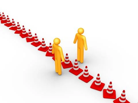 Boundary Illustrazione stock