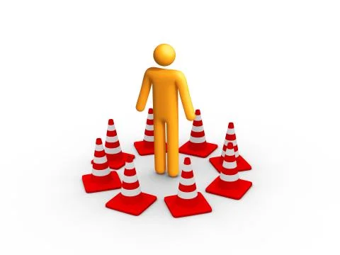 Boundary Illustrazione stock