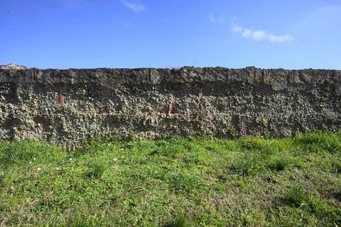 Boundary wall Stock-Fotos