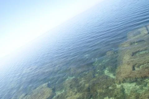 Boundless sea Stock Photos