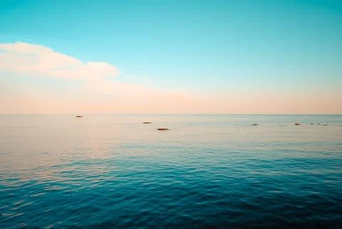 Boundless waters Stock Photos