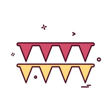 Bounty icon design vector Stock Illustration