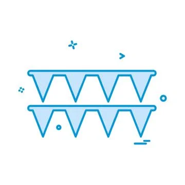Bounty icon design vector Stock Illustration