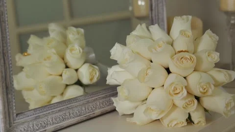Bouqet and Ring 4k Stock Footage 290856033