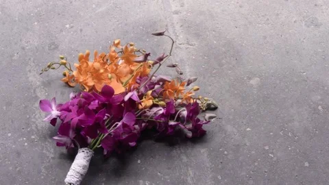 Bouquet background Stock Footage 191288169