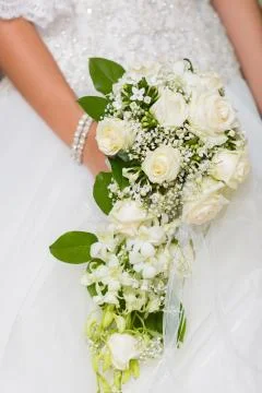 Bouquet bride Stock-Fotos