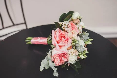 Bouquet of the bride Stock Photos