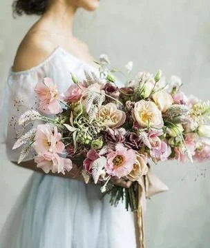 A Bouquet of Elegance Foto stock