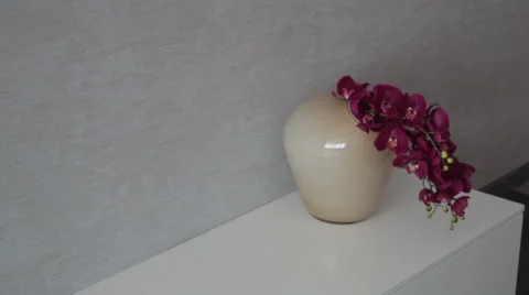 Bouquet of flower in a vase Stock Footage 45795875