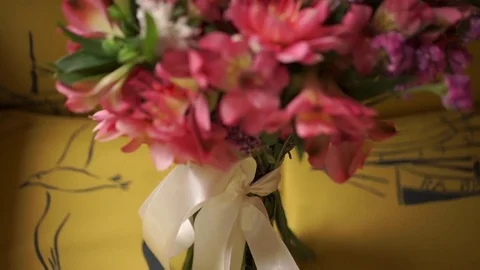 Bouquet of flowers Stock Footage 73279500