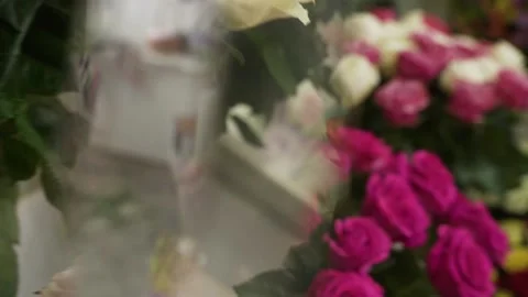 Bouquet of flowers Stock Footage 162180926