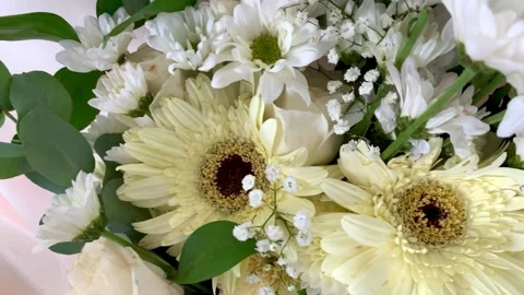 Bouquet of flowers Stock Footage 205512955
