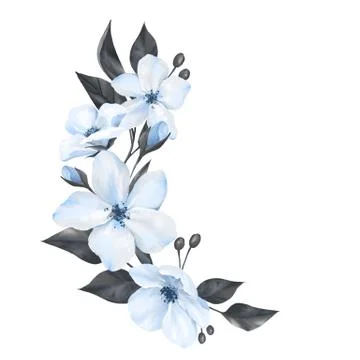 Bouquet of flowers. Stock-Illustration