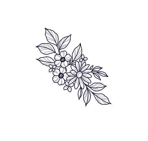Bouquet Stock Illustration