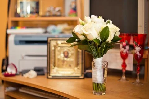 Bouquet of roses. Stock Photos