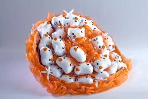 Bouquet of toys Stock Photos