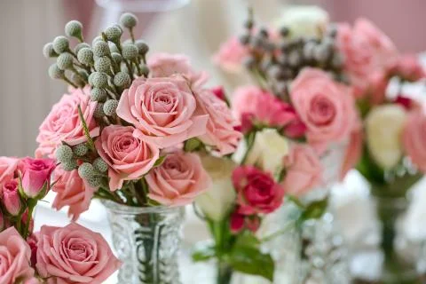 Bouquets of roses Foto stock
