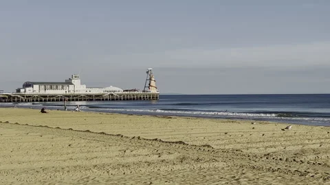 Bournemouth Beach Stock Footage 240479359