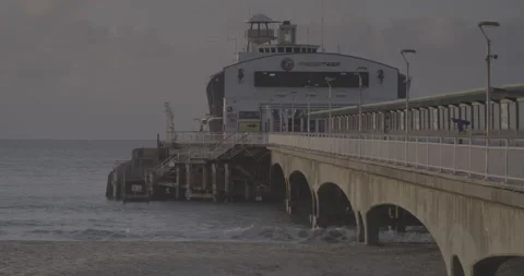 Bournemouth Pier Stock Footage 253108742