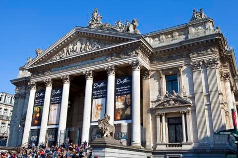 Bourse in Brussels Foto stock