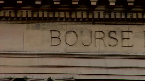 Bourse de Commerce de Paris, Commodity exchange Stock Footage 47533041
