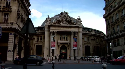 Bourse de Commerce de Paris, Commodity exchange Stock Footage 47533043
