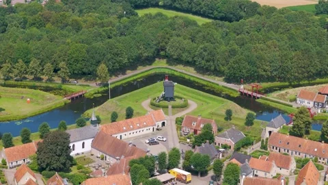 Bourtange, The Netherlands Stock Footage 281263091