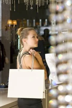 In the boutique Stock Photos