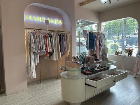 Boutique2 Foto stock