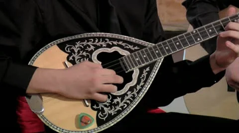 Bouzouki Stock Footage 21938601