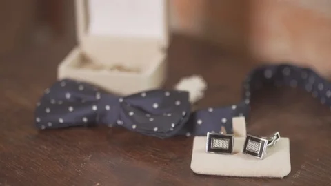 Bow and the cuff Stock Footage 94475958