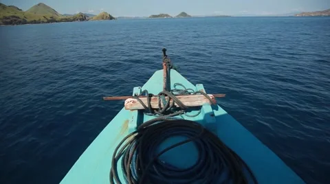 Bow of the boat Stock Footage 44917113