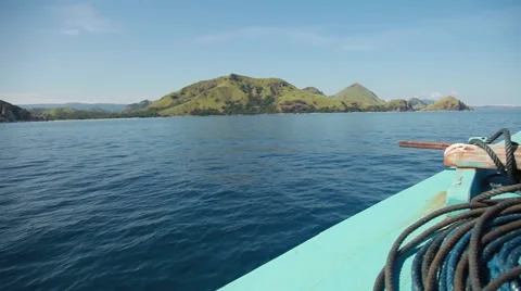 Bow of the boat Stock Footage 44917115