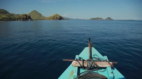 Bow of the boat Stock Footage 44917124