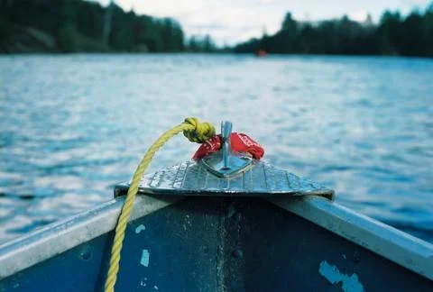 Bow of a boat Stock Photos