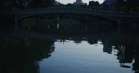 Bow Bridge 3 Video stock 94338234