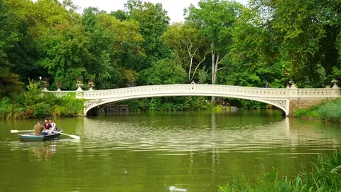 Bow Bridge Stock Footage 83024185