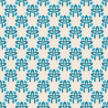 Bow flower Illustrazione stock