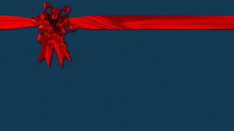 Bow gift box packaging - 3D illustration. 스톡 일러스트