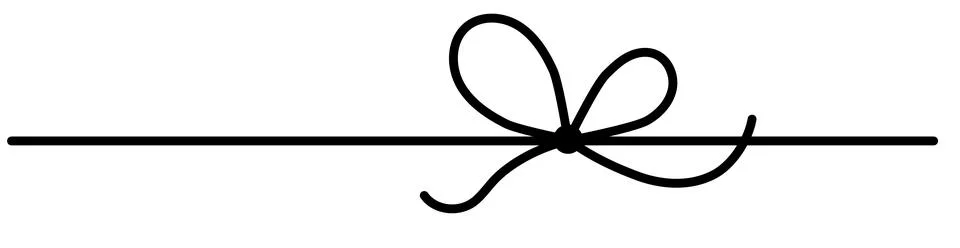 Bow on gift ribbon string vector silhouette icon. Stock Illustration