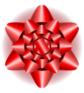 Bow for gift vector illustration Stock Illustration