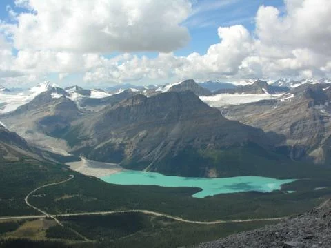 Bow lake Stock Photos