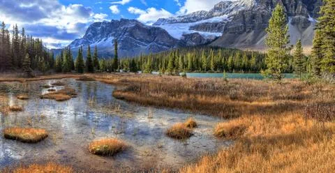 Bow Lake Stock Photos