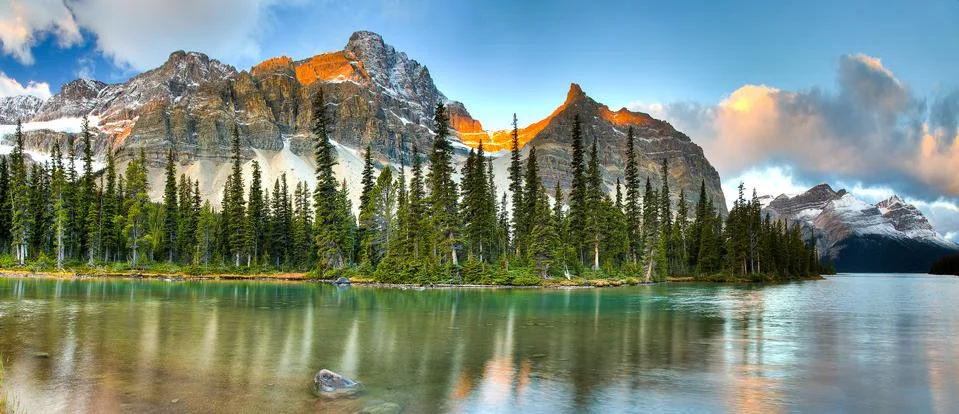 Bow Lake Stock Photos