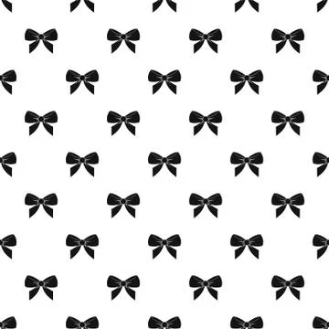 Bow pattern Stock Illustration