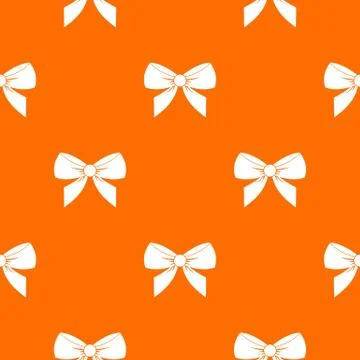 Bow pattern seamless Stock Illustration