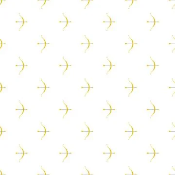 Bow pattern seamless Stock Illustration