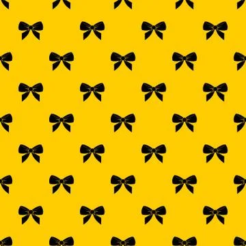 Bow pattern vector Stock Illustration